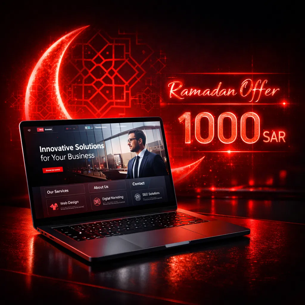 عرض رمضان: تصميم موقع أعمال 1000 ريال في السعودية (10 صفحات)