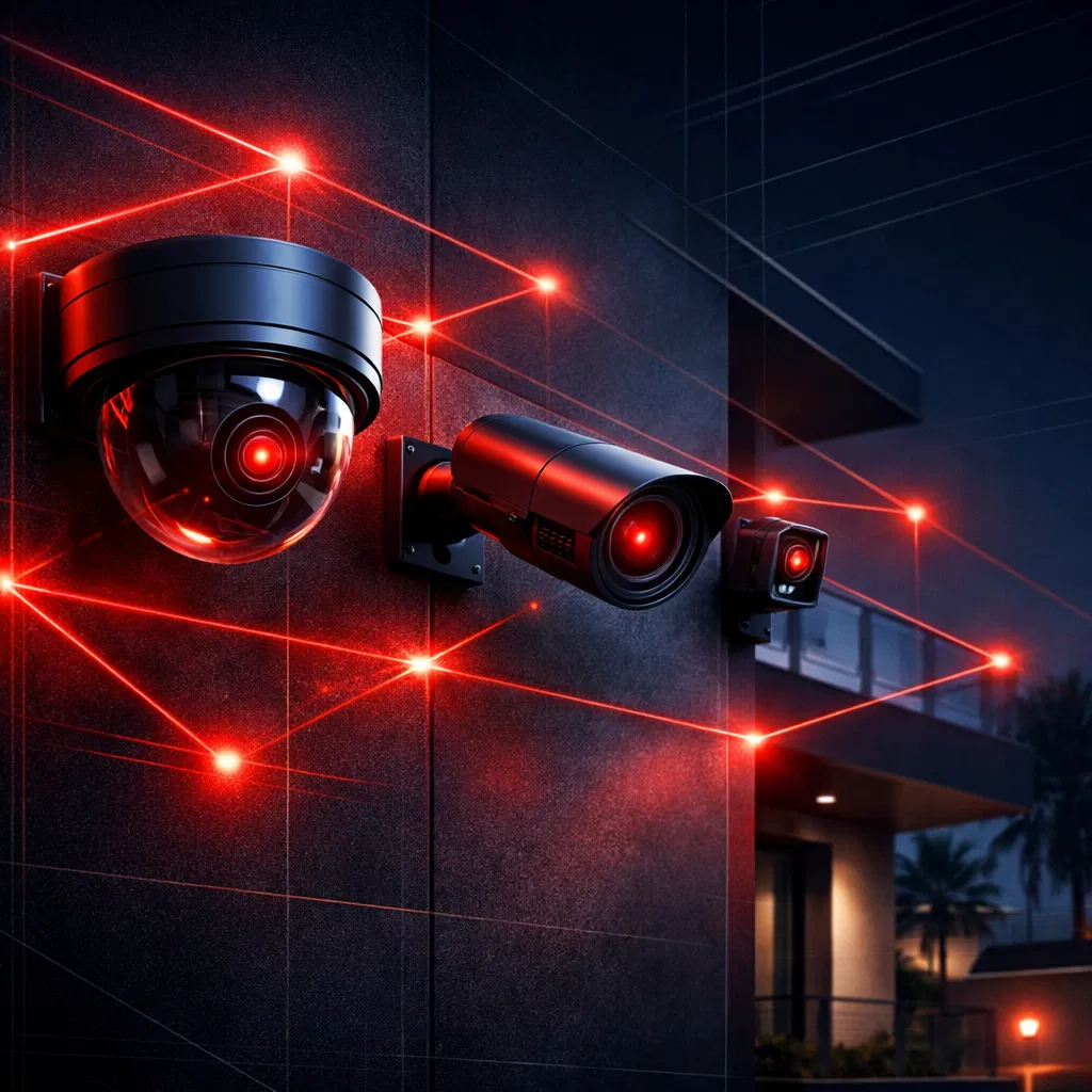 تركيب كاميرات مراقبة في الظهران: حلول أمنية متكاملة للمنازل