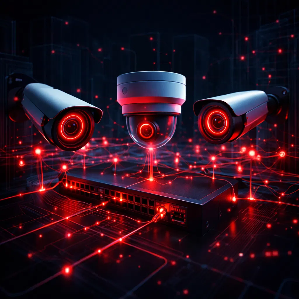 تركيب كاميرات IP احترافية | أنظمة NVR ذكية - الحارس