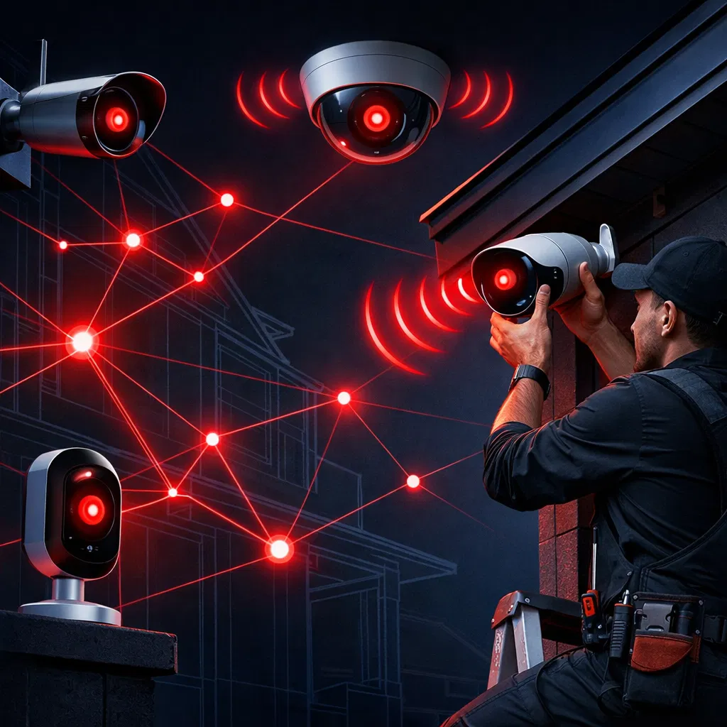 كاميرات واي فاي لاسلكية | تركيب فوري بلا كابلات - الحارس