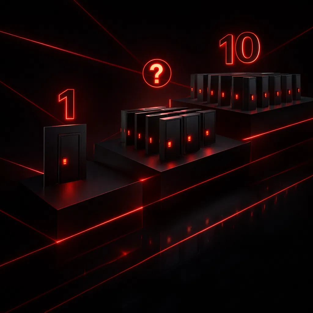 باقات أكسس كنترول: باب واحد مقابل 4 أبواب مقابل 10 أبواب (ماذا تحتاج فعليًا؟)