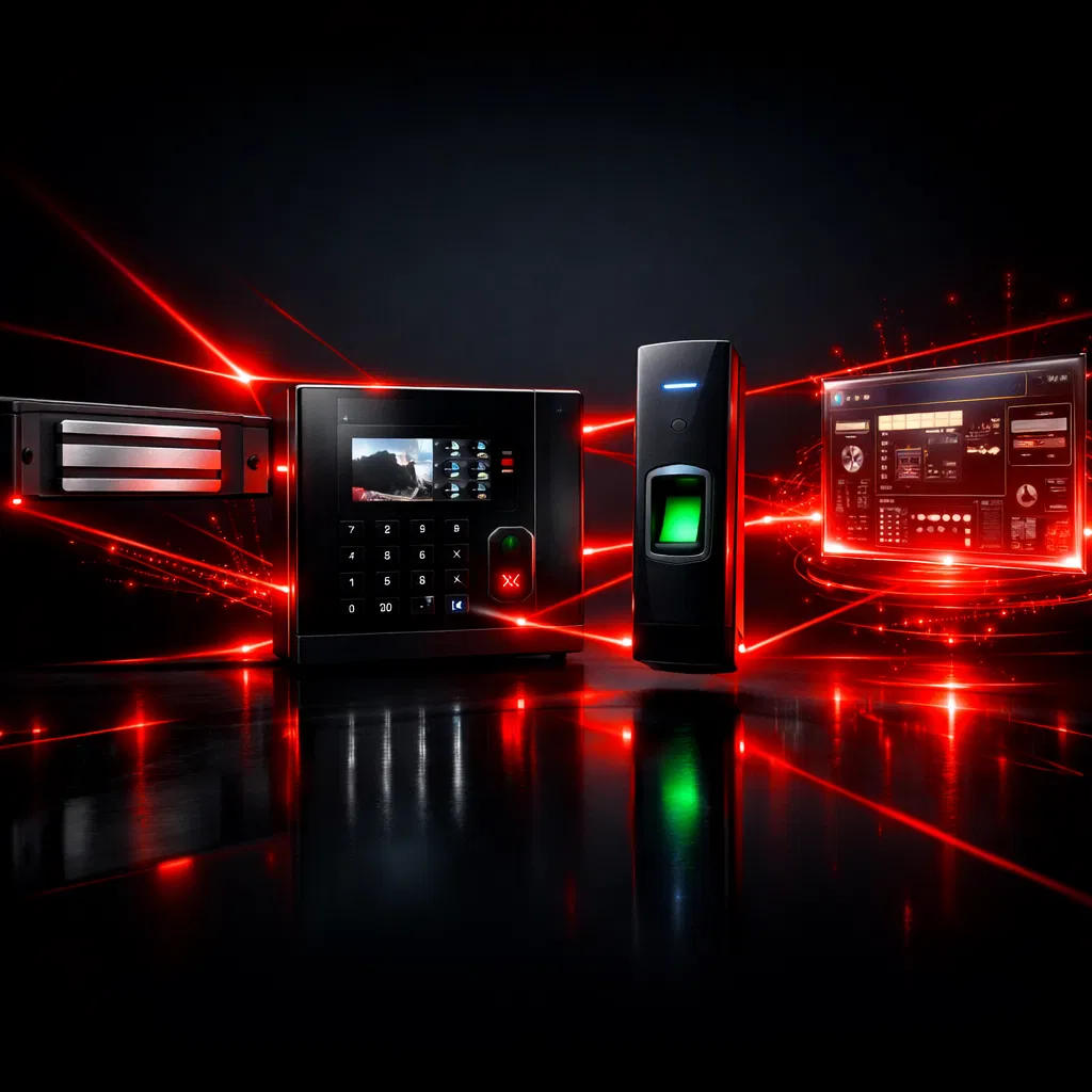 ما هو Access Control؟ شرح مبسط (Panel/Reader/Lock/Software)