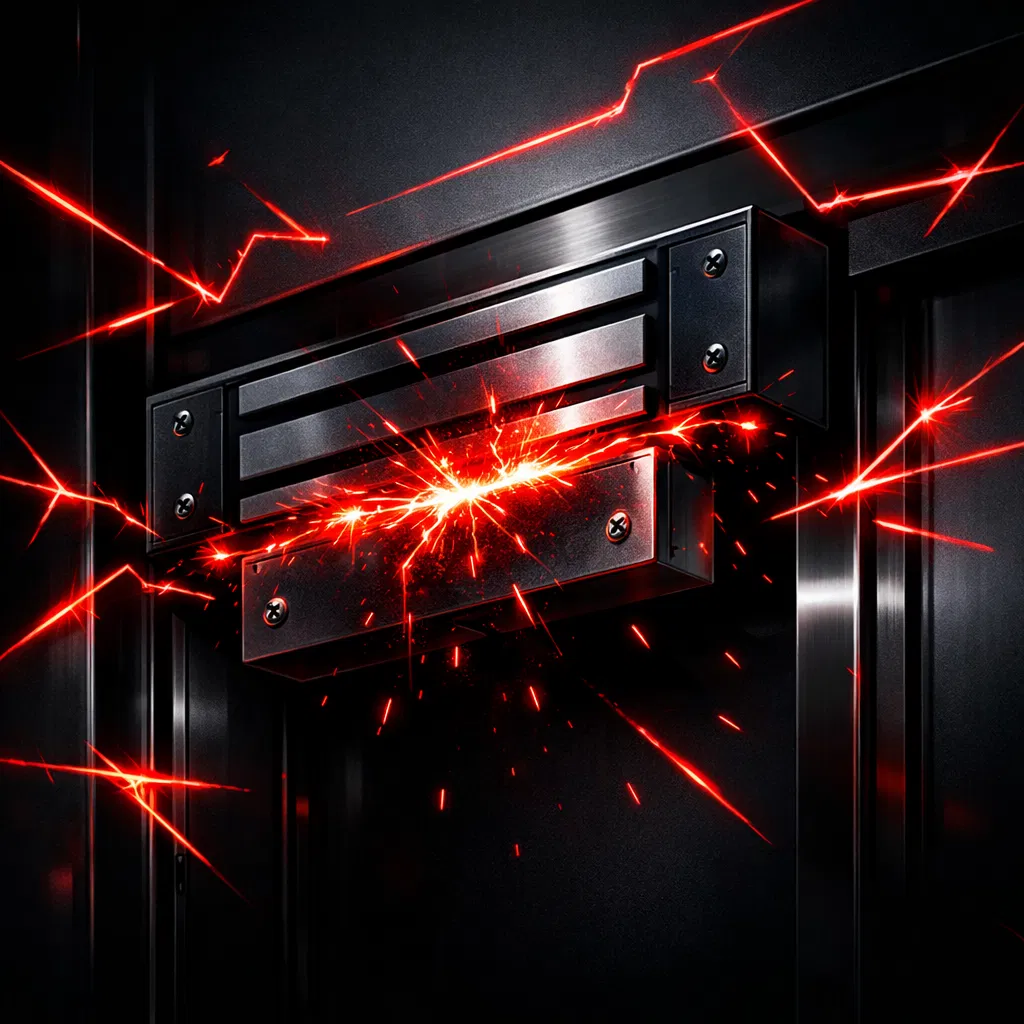 القفل المغناطيسي يفصل أو يعلق؟ تشخيص المشكلة قبل تغيير القفل