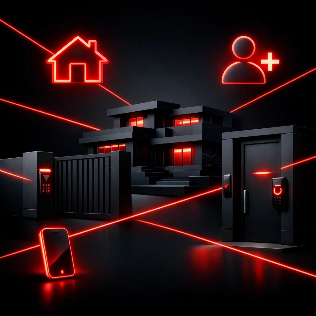 تركيب أكسس كنترول للفلل: سيناريوهات الأبواب الداخلية/الخارجية والزوار (بدون تعقيد)