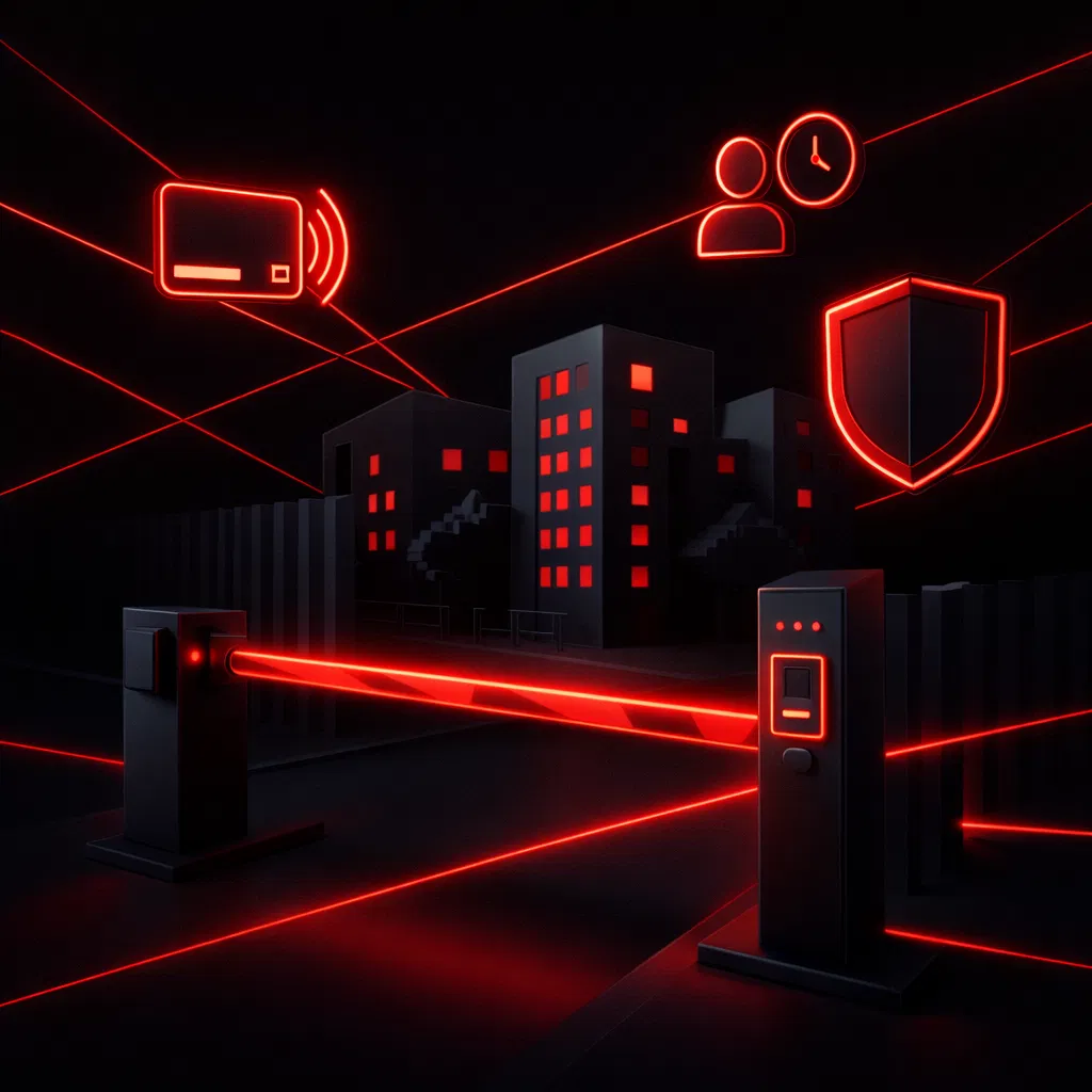 أكسس كنترول للمجمعات السكنية: كروت للساكنين صلاحيات للزوار