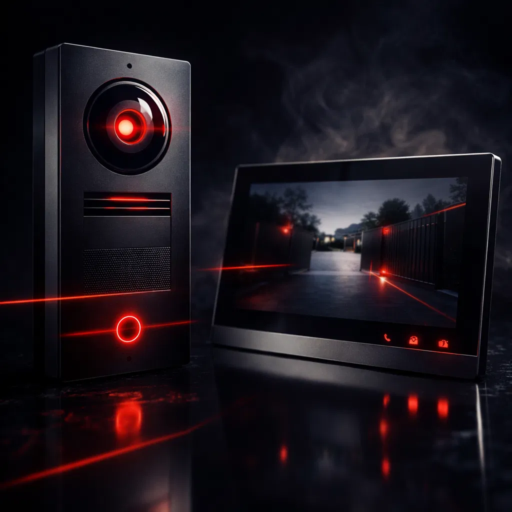 تركيب إنتركوم في القطيف 0569475864 (فلل وشقق + بوابات )