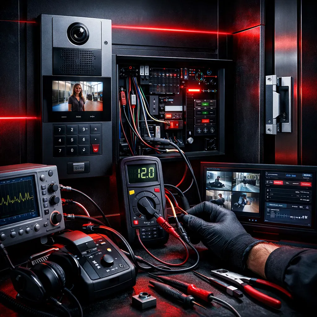 تركيب إنتركوم في الدمام صوت/صورة + فتح الباب 0569475864