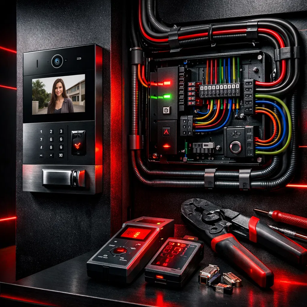 تركيب إنتركوم في بقيق ( فلل ومواقع عمل + تمديد مرتب )